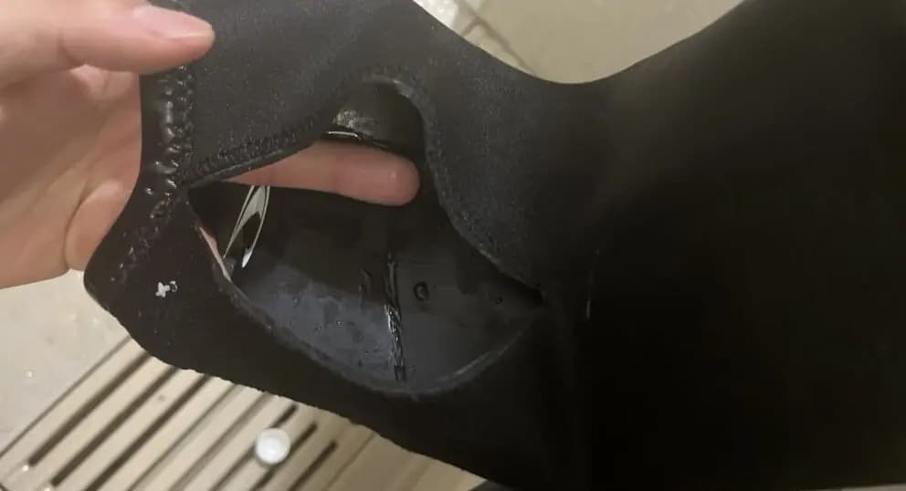 Sleeve repair — Before