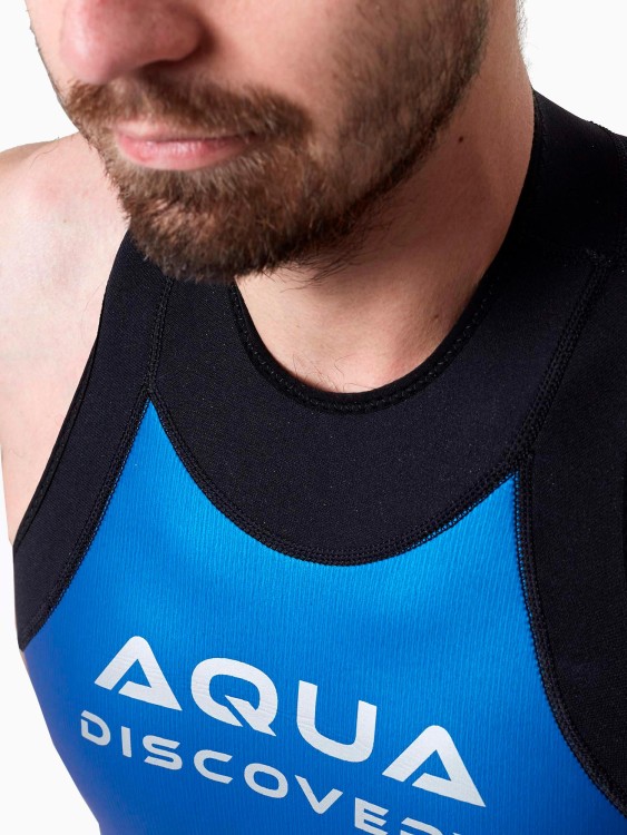 NUEVO Traje de Neopreno AQUADISCOVERY HIDRIDER – ELITE sin Capucha y Mangas
