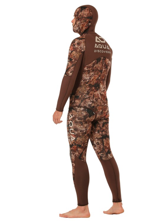 Traje de Neopreno Aquadiscovery Ataman Camo Castaño