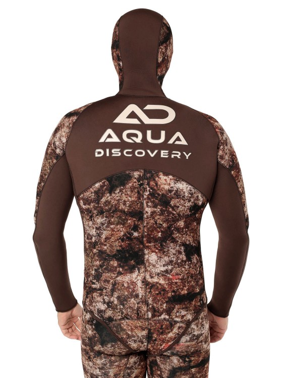 Traje de Neopreno Aquadiscovery Ataman Camo Castaño