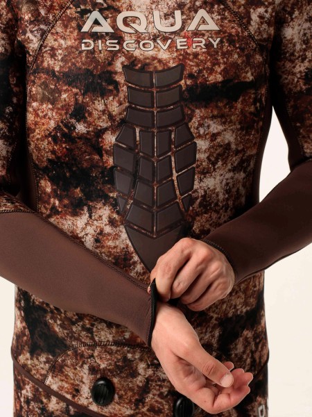 Traje de Neopreno Aquadiscovery Ataman Camo Castaño
