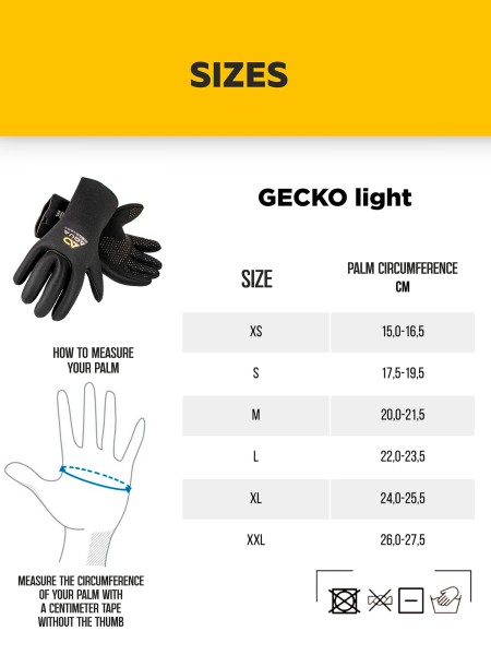 Guantes de 5 Dedos AQUADISCOVERY GECKO