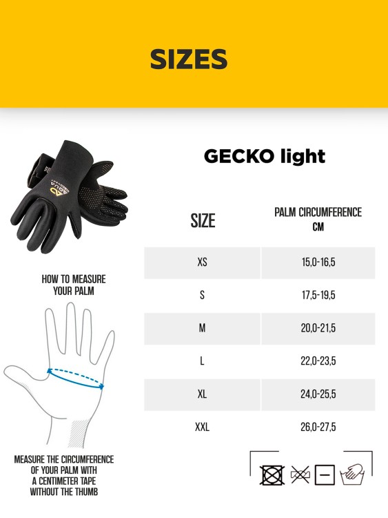 Guantes de 5 Dedos AQUADISCOVERY GECKO