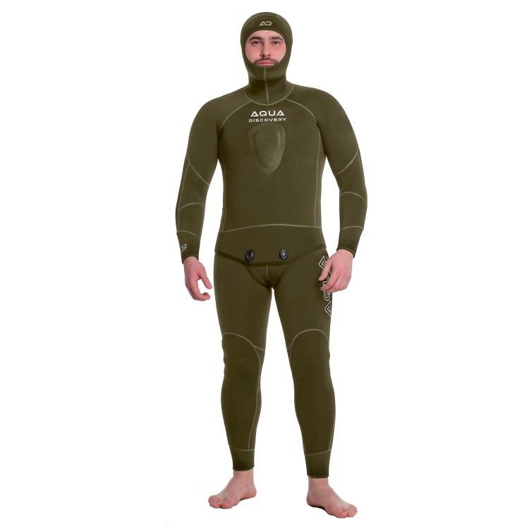 Traje de Neopreno Aquadiscovery Volga Oliva