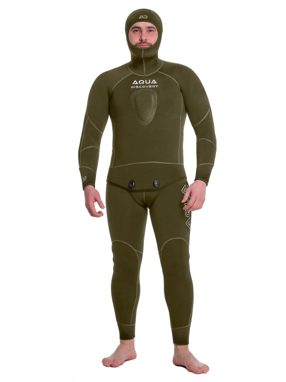 Traje de Neopreno Aquadiscovery Volga Oliva
