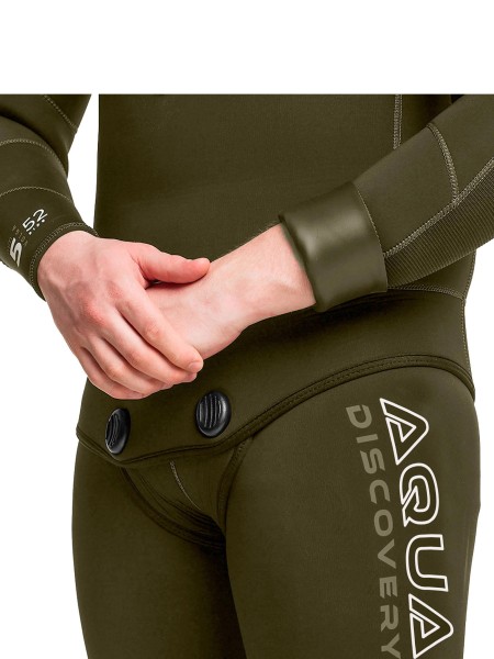 Traje de Neopreno Aquadiscovery Volga Oliva