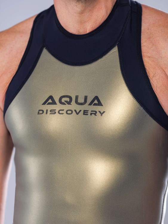 Traje de Neopreno AQUADISCOVERY HIDRIDER – ELITE sin Capucha y Mangas
