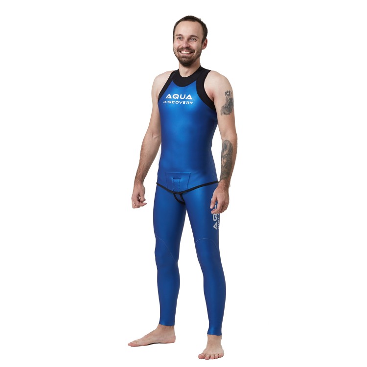 Traje De Neopreno Aquadiscovery Hydrider Elite Sleeveless