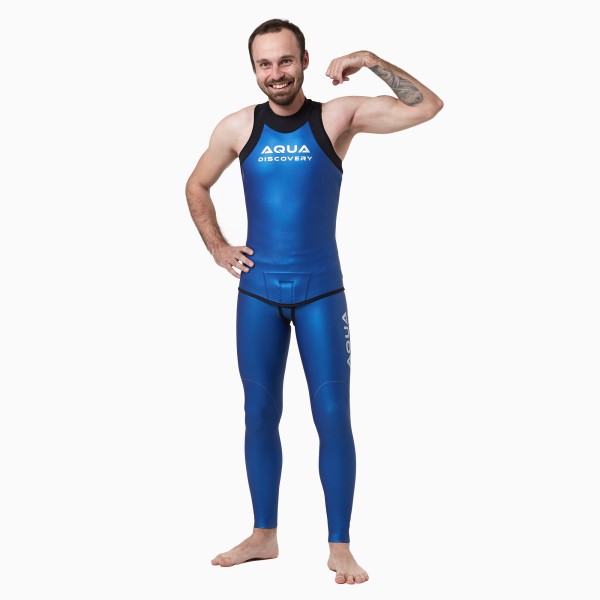 Traje De Neopreno Aquadiscovery Hydrider Elite Sleeveless