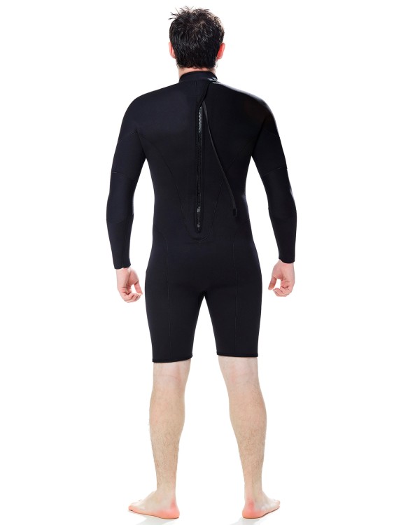 Traje de neopreno Aquadiscovery Aurora Light short de manga larga