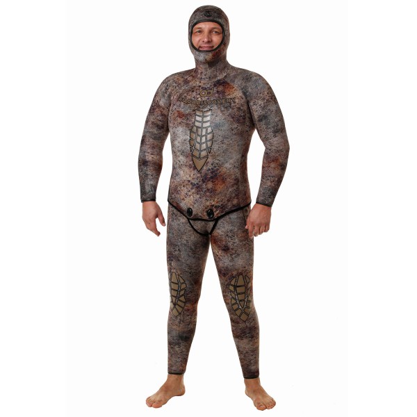 Traje de Neopreno Aquadiscovery Kochevnik V2 Camo Snake