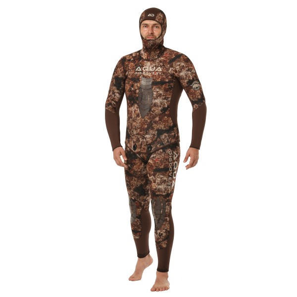 Traje Aquadiscovery Ataman V2 Camo Castaña