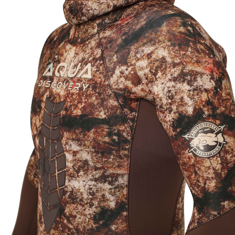 Traje Aquadiscovery Ataman V2 Camo Castaña