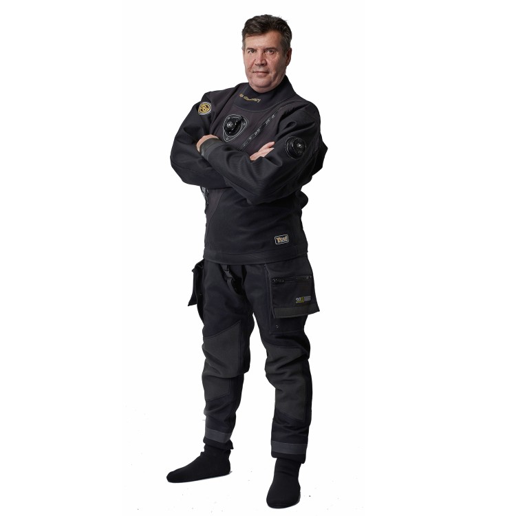 Traje de neopreno seco Aquadiscovery R-61 triluminato
