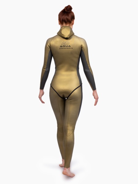 Traje de Neopreno Aquadiscovery Elite PRO Mujer, 1,5 y 3 mm para Freediving